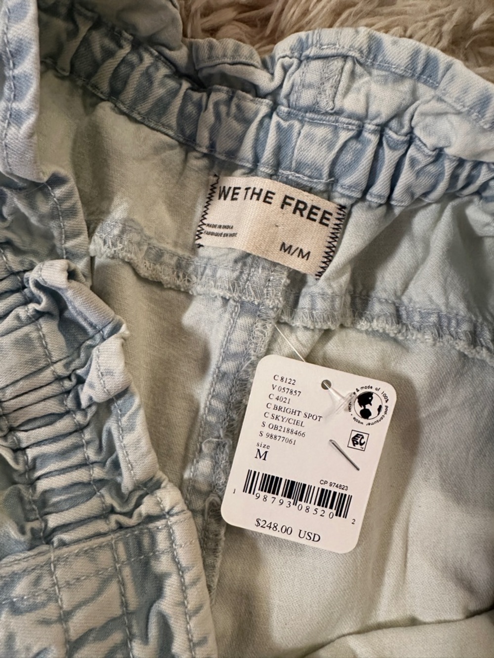 NWT We The Free Day Break Pull On Jeans Size Medium - Picture 7 of 10